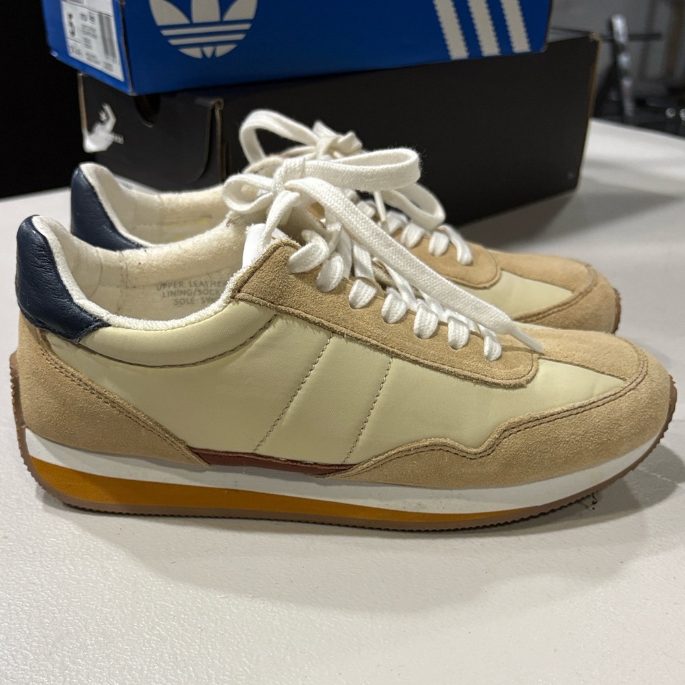 Madewell League Leather & Nylon Sneakers 6W